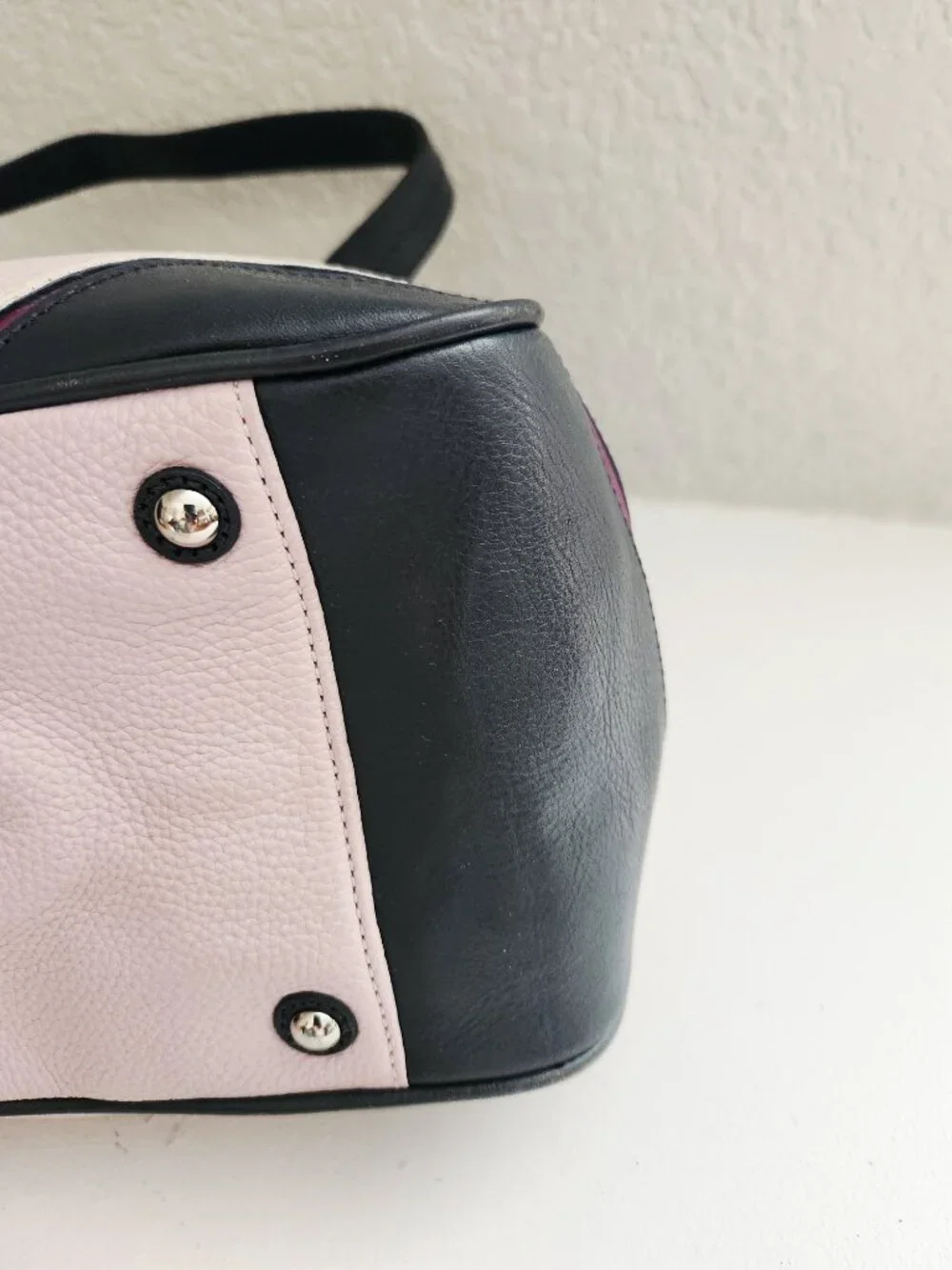 Euc Coach Laura Leather Spectator Shoulder Bag Purse